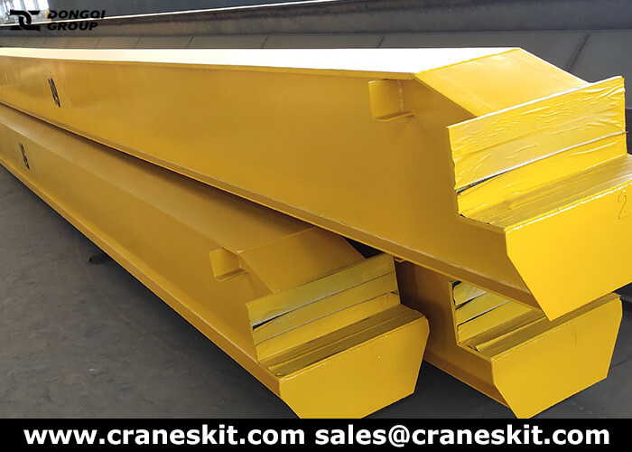 Main beams of European standard eot crane production