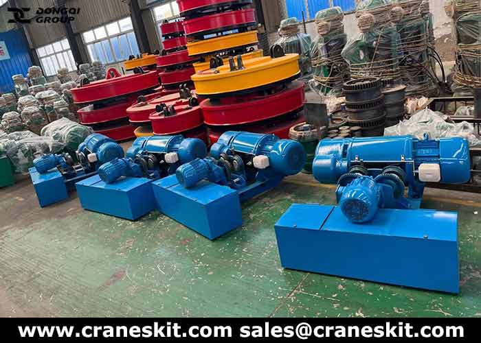 wire rope electric hoists for sale to Thailand