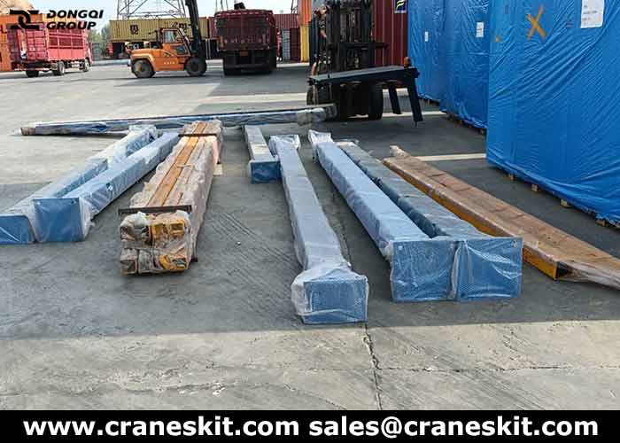 2 ton freestanding bridge crane support columns