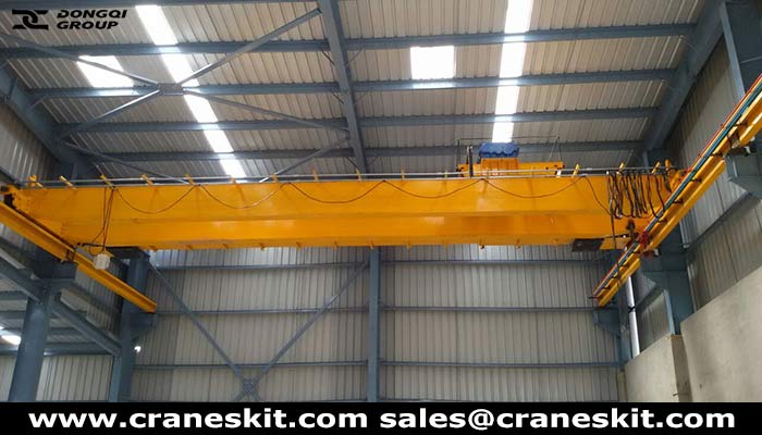 30 Ton Double Girder Overhead Crane for Sale to Cambodia