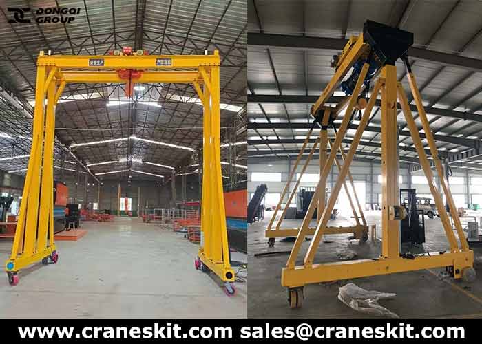 double girder portable gantry crane for sale USA