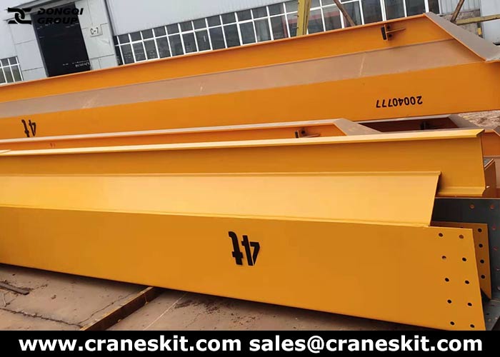 4 ton single girder eot crane for maintenance service