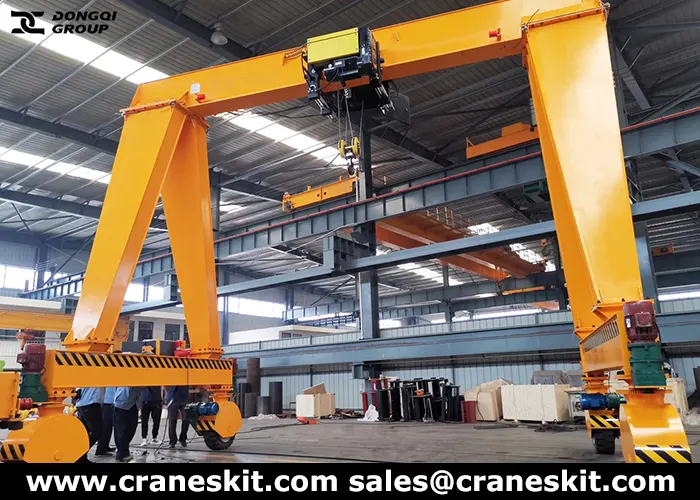 16 ton electric RTG crane to Azerbaijan