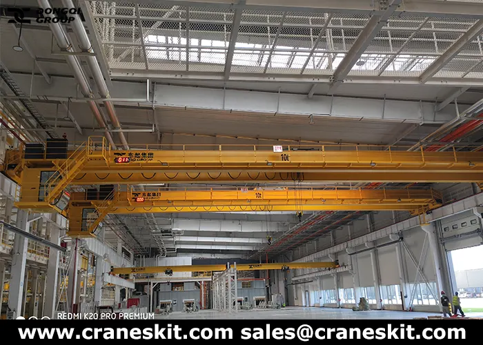 FEM standards overhead cranes for machinery workshop in usa