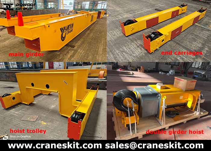 Cambodia 30 ton overhead crane production