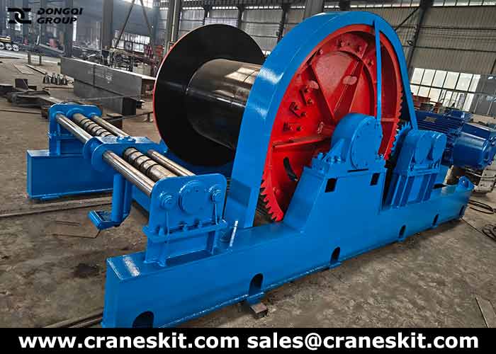 50 ton electric winch for sale to Uruguay