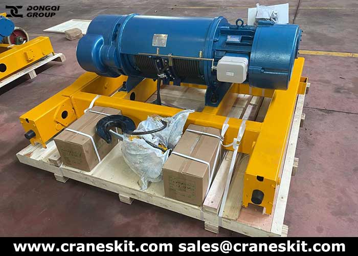 double girder 10 ton hoist for sale in Chile