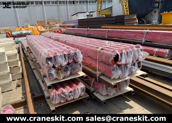 Spain 2 ton free standing crane girders