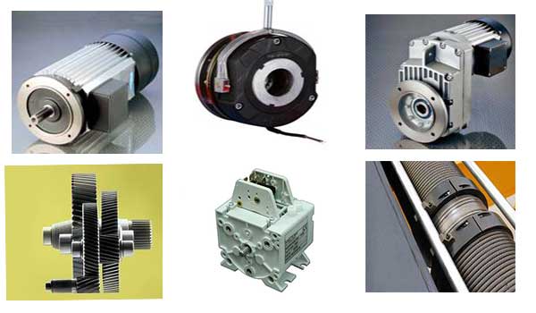 FEM electric hoist components