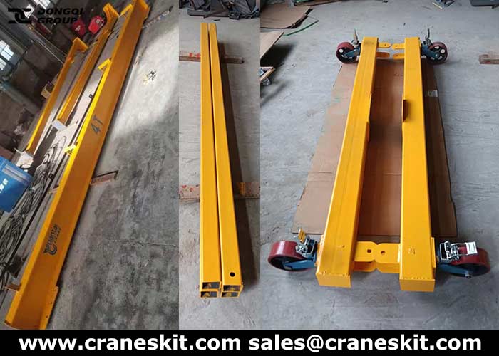 Australia 4 ton gantry crane design and production