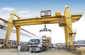 Girder Gantry Crane - Double Girder Overhead Cranes Manufacturer ...