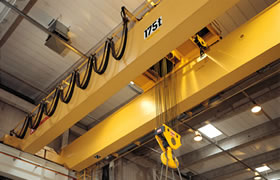 Top Running Single Girder Motorized Bridge Cranes - Cranewerks