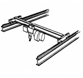 bridge crane drawing