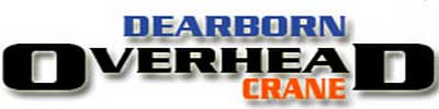 crane manufacturer dearborn overhead crane logo