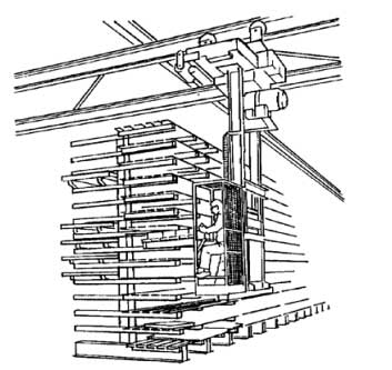 stacker crane drawing