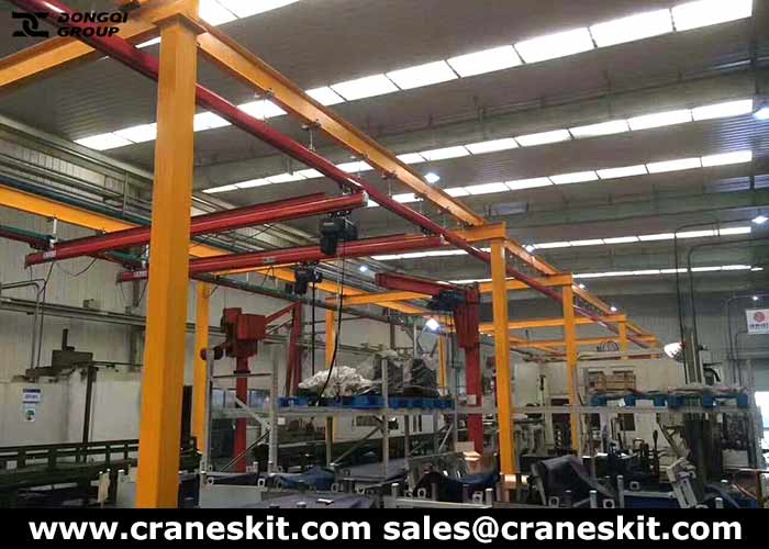 1 ton KBK crane systems for sale to Australia