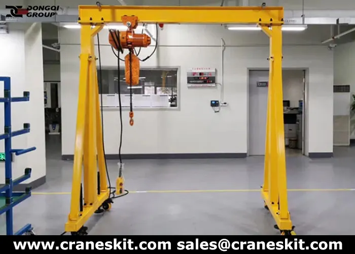 500kg portable lifting crane for sale