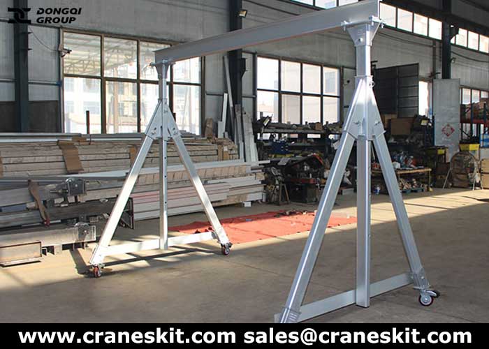 portable aluminum gantry crane for sale - DQCRANES