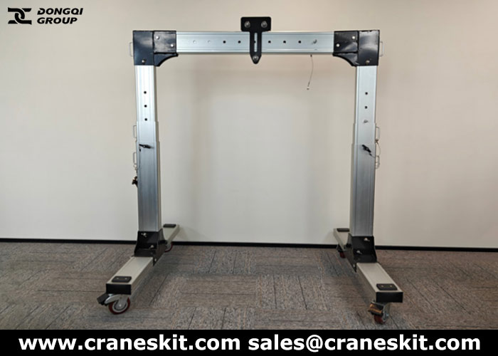 Telescoping aluminum gantry crane for sale