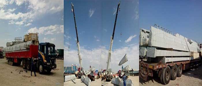 gantry crane images for crane delivery and installation