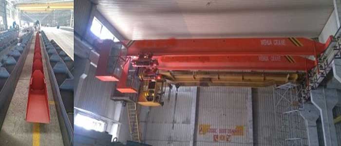 overhead crane images and installation