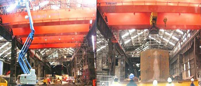 overhead crane installation images