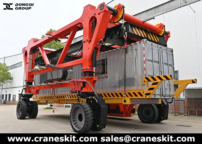 straddle carrier crane for sale