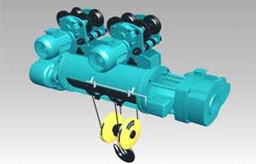 Electric hoist supplier for Thailand--wire rope hoist/chain hoist